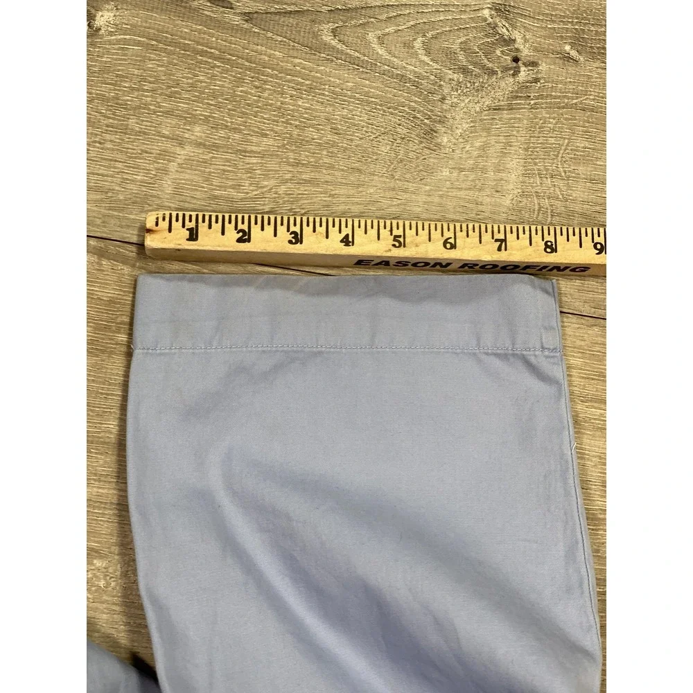 Polo Ralph Lauren Pants Mens 34x30 Light Blue‎ Chino Flat Front Straight Leg